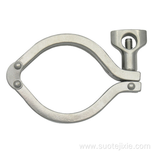 Stainless steel Securely connect tri-clamp ends